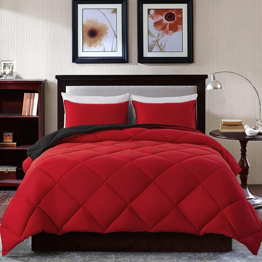 Lightweight California King Comforter Set with 2 Pillow Sham - 3 Pieces Set